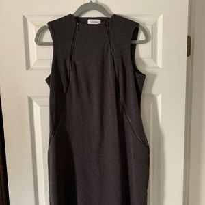 Gray Calvin Klein dress